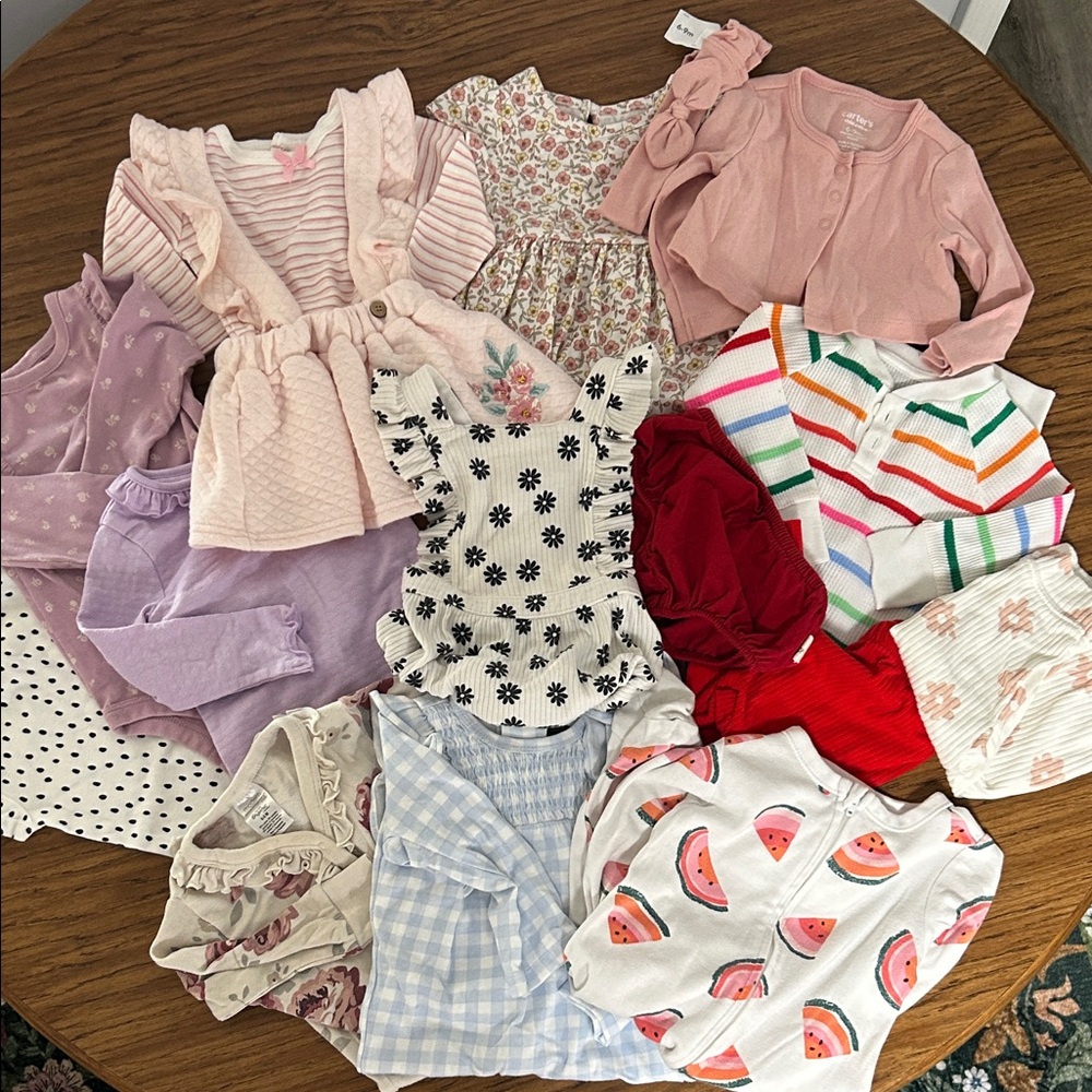 6-9m Baby Girl Clothing Bundle
